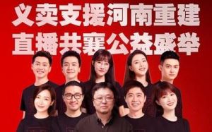 罗永浩公益活动照片