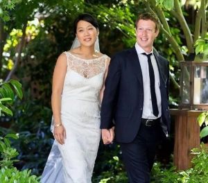 马克·扎克伯格与妻子