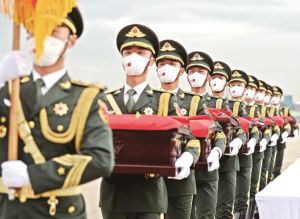 志愿军烈士遗骸回国 志愿军烈士遗骸回国