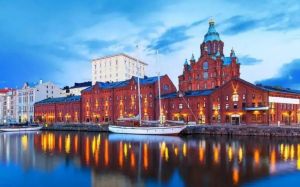 芬兰湾秀丽风景