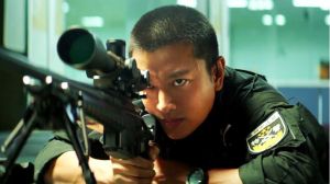 贾乃亮在拍摄电影《特警队》剧照