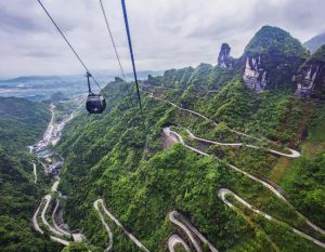 天门山索道 天门山索道